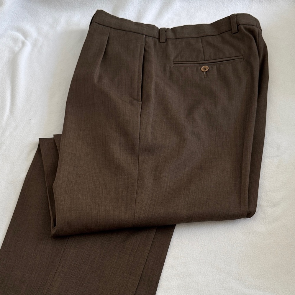 Men's Brown Dress Pants